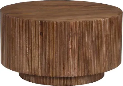 Produktbild von Couchtisch Runaway | Ø70 x 38 cm | Mangoholz