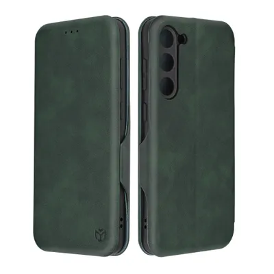 Produktbild von Techsuit Safe+ Book Wallet Klapphülle für Samsung Galaxy S23 Plus - Dunkelgrün