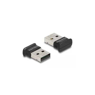Produktbild von Delock USB Bluetooth 5.0 Adapter Klasse 1 im Micro Design - Reichweite bis zu 100 Meter