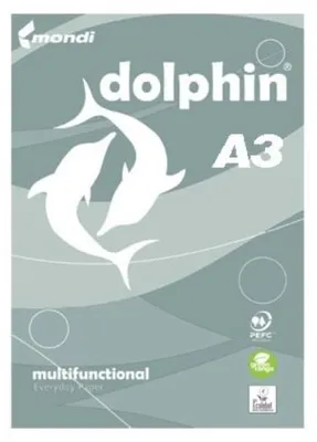 Productafbeelding van Mondi Dolphin Papier, A3, 80 g/m², verpakking met 500 vellen, 5 reepjes