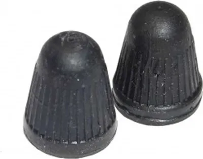 Immagine prodotto di Cappuccio antipolvere in gomma, nero (confezione da 2)