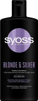 Produktbild von Syoss Shampoo blonde & silver (440 ml)
