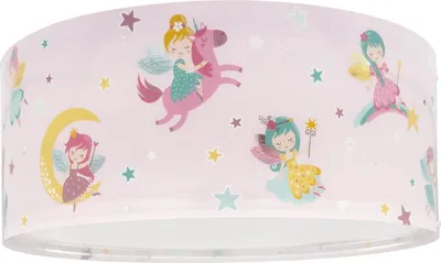 Produktbild von Dalber Deckenleuchte Fairy Dreams für Kinderzimmer mit durchsichtigen Feenflügeln