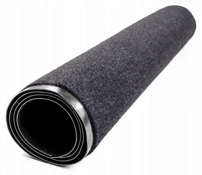 Produktbild von Nachbildung Fußmatte 90x150 cm Grau für Schuhe Außen Innen