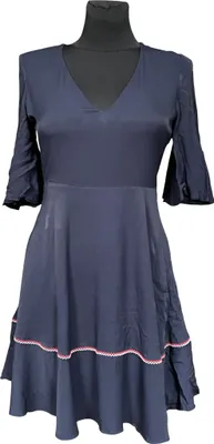 Produktbild von Tommy Hilfiger Pre-Knee Kleid Stilvoll Bequem Marineblau 36