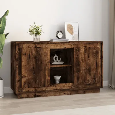 Immagine prodotto di vidaXL Credenza rovere fumé 102x35x60 cm materiale a base di legno