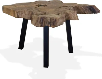 Produktbild von vidaXL Couchtisch Massivholz Teak 80x70x38 cm