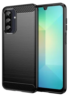 Zdjęcie produktu dla Etui węglowe Samsung Galaxy A56, A36 czarne