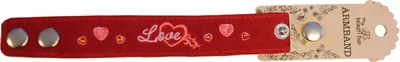Produktbild von Sheepworld - 42581 - Armband, Love, Baumwolle, mit Drucknöpfen, 20cm x 2,5cm