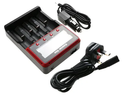Produktbild von DF-MDH6U Ladegerät Kompatibel mit [Battery Charger] 10440, 13450, 14430, 14500, 14650, 16340, 16500, 16650, 17335, 17500, 17650, 18350, 18490, 18500