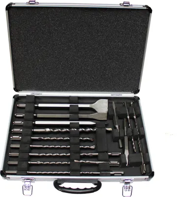 Produktbild von Makita D-21200 17tlg. SDS-Plus Bohrer und Meißel Set im Alukoffer