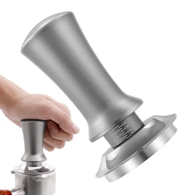 Immagine prodotto di Tamper regolabile professionale per caffè, con indicatore di peso