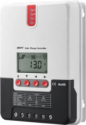 Produktbild von Solarstromregler - 20A - 12/24V - Mit Bluetooth und LCD