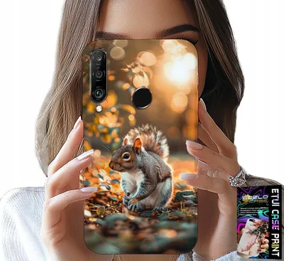 Produktbild von Hülle Für Huawei P30 Lite - Süsses Eichhörnchen, Hülle Mit Eigenem Design