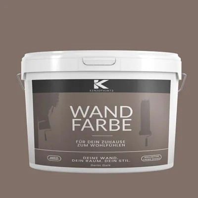 Produktbild von Kenzopaints 2,5Liter Wandfarbe Designfarbe Innenfarbe - Berlin Bark