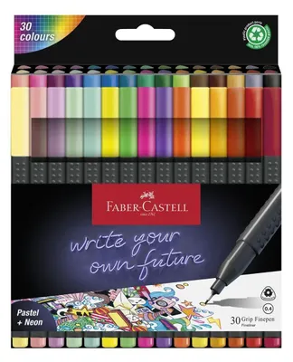 Immagine prodotto di FABER-CASTELL Finepen Grip 0.4 30er Etui