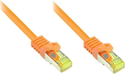 Produktbild von Good Connections  Patchkabel m. Cat.7 Rohkabel orange 0,25m
