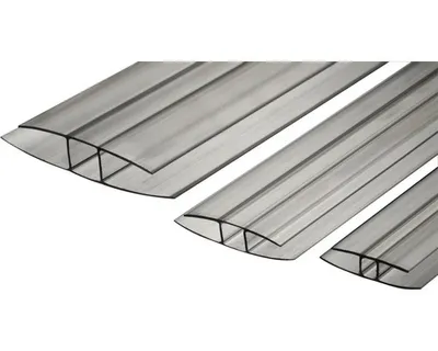 Obrázek produktu pro Plastový profil Bravo LPH pro polykarbonátové desky 6 mm délka 2 m
