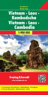 Image de Vietnam - Laos - Kambodscha 1 : 900 000
