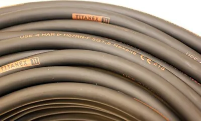 Produktbild von TITANEX H07RN-F 5x1,5 5G1,5 Gummischlauchleitung 5-50m, Länge:50m