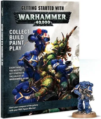 Produktbild von Getting Started With Warhammer 40K Fantasy Figuren WH40K Generic***