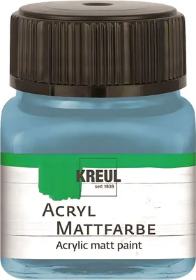 Produktbild von KREUL Acryl Mattfarbe Bayrischblau 20 ml