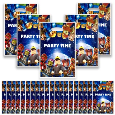 Produktbild von 50 Stück Partybeutel, Geschenktüten für Geburtstagsfeiern