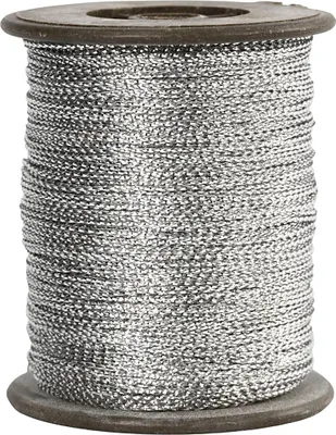 Produktbild von Creativ Company Basteldraht silber metallic 0,5 mm 100 Meter Rolle