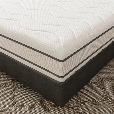 Imagen del producto de Colchón de gel de 90x200 cm, firmeza H2, colchón de espuma fría de 7 zonas y 18 cm de grosor