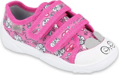Produktbild von BEFADO Mädchen  Sneakers Häschen Klettverschluss Rosa 20