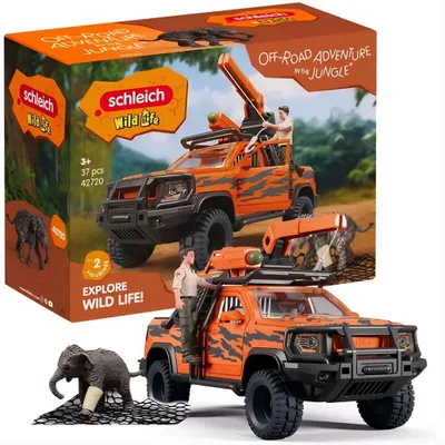 Obrázek produktu pro schleich 42720, Akční/dobrodružství, Jungle, Wild animals / adventure toys, 3 rok/roky, Vícebarevný, Plast