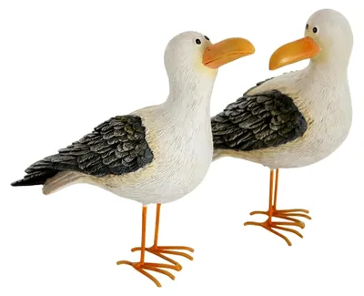 Produktbild von Deko Möwe maritim Figur Leni Kunstharz H 15 cm Stückpreis