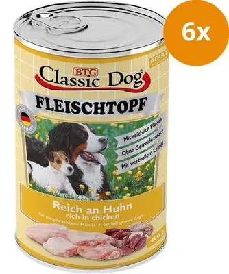 Produktbild von Classic Dog Fleischtopf Huhn 400g