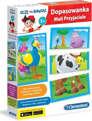 Zdjęcie produktu dla Clementoni Dopasowanka Mali Przyjaciele 60914