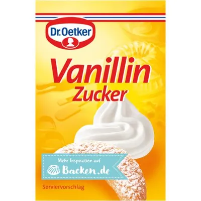 Produktbild von Dr. Oetker Vanillin Zucker, 12er Pack (12 x 93 g)