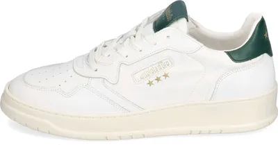 Produktbild von Pantofola d'Oro Sirmione Low White/Dark Green Größe EU 45