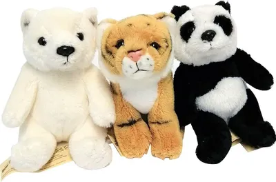 Zdjęcie produktu dla Zestaw 3 pluszowych figurek WWF w pudełku upominkowym