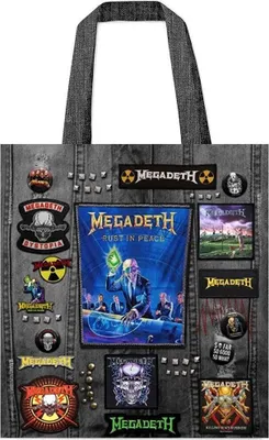 Produktbild von Megadeth Rust In Peace Schultertasche Multicolor