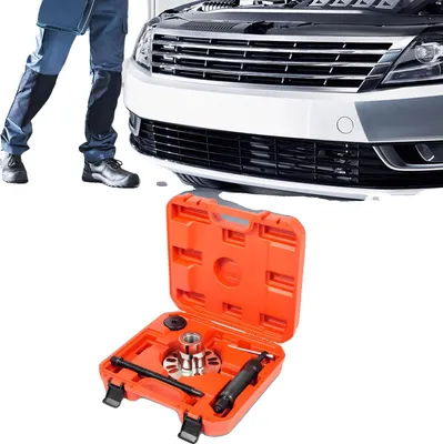 Obrázek produktu pro Hydraulický stahovák kol, nosnost 10 tun, robustní konstrukce, červený