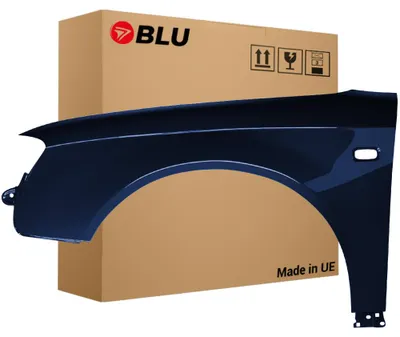 Obrázek produktu pro BLU Blatník náhrada pro Audi A4 B7 LZ5A Levý Modrý TiefseeBlau | 2004-2008 | Přední | Lakovaný | Připravený k montáži, Obrázek vytvořený pomocí AI