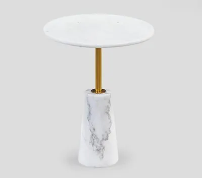 Image de Tables d'appoint Tables d'appoint blanches Tables basses modernes Nouveau