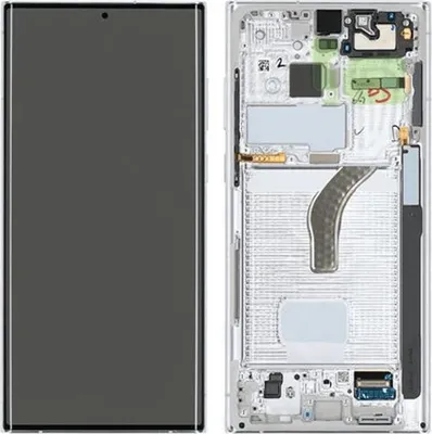 Produktbild von Galaxy S22 Ultra LCD-Display in Phantomweiß