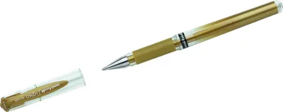Image de Roller à encre gel Uni-Ball Signo UM 153 or paquet de 12 pièces