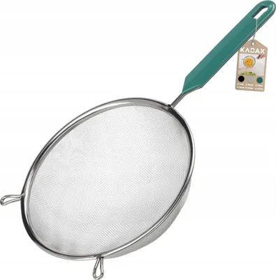 Obrázek produktu pro Síto na mouku – kuchyňské síto – nerezová ocel – průměr 10 cm – na pečení