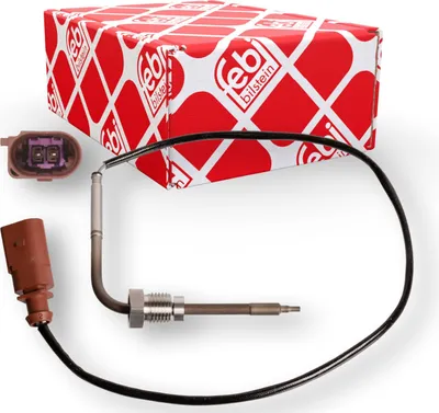 Produktbild von FEBI BILSTEIN 109389 Abgastemperatursensor für VW Touareg (7P5, 7P6) 400mm