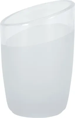 Zdjęcie produktu dla Spirella Pojemnik na szczoteczki do zębów Poziom Szkło 11 x 7 x 77 cm Biały