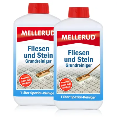 Produktbild von 2x Mellerud Fliesen und Stein Grundreiniger 1L