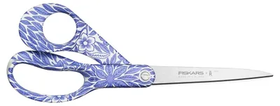 Image de Fiskars x Rörstrand Ciseaux universels Ostindia Floris bleu 210 mm