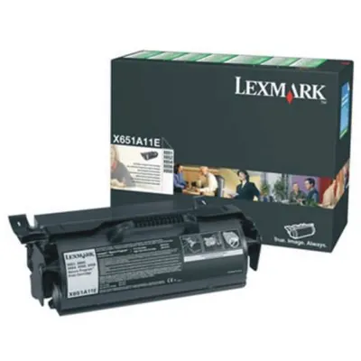 Obrázek produktu pro Lexmark X651A11E, 7000 str., Černá, 1 kusů
