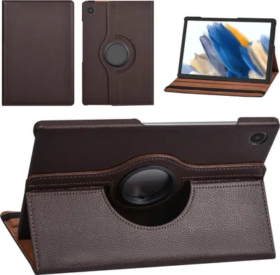 Produktbild von Samsung Tab A8 10.5 2022 Book Case Tablet - 360 Graden Draaibaar - Brown